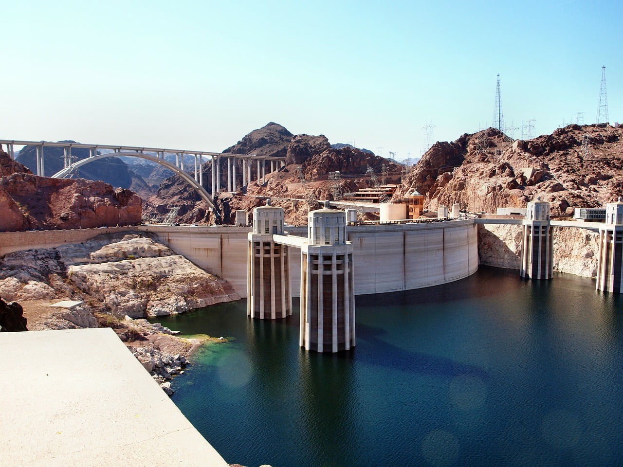 Uno dei posto da vedere nelle vicinanze di Las Vegas è la diga di Hoover. Una maestosa struttura ingegneristica statunitense.
