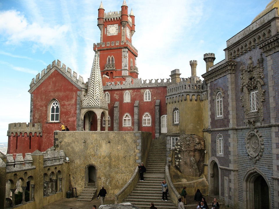Sintra, palacio do pena, Lisbona, viaggio on the road in Portogallo, trevaligie