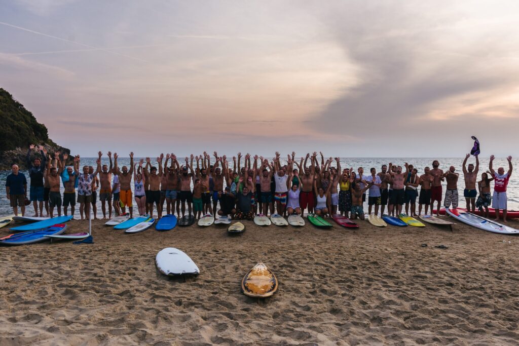 paddle out, come organizzare un paddle out in Italia, trevaligie
