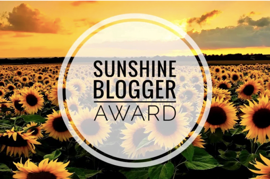 Sunshine blogger award