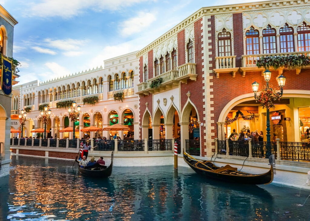 The Venetian, hotel da sogno a Las Vegas.