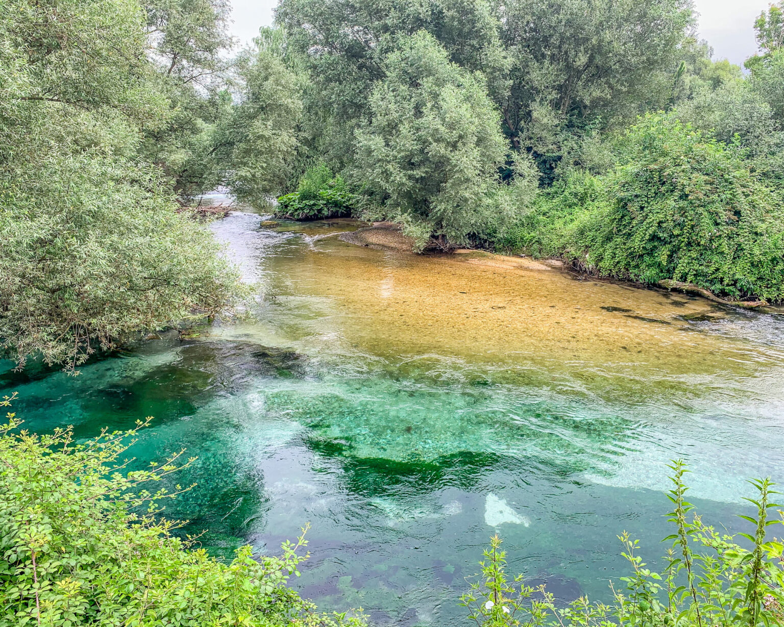 Fiume Che Scorre In Provincia Di Gorizia