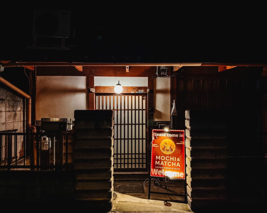 Mochi e matcha experience a Kyoto