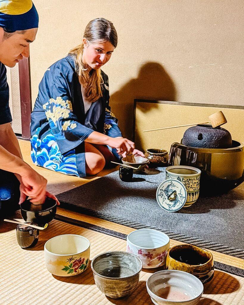 Mochi e matcha experience a Kyoto