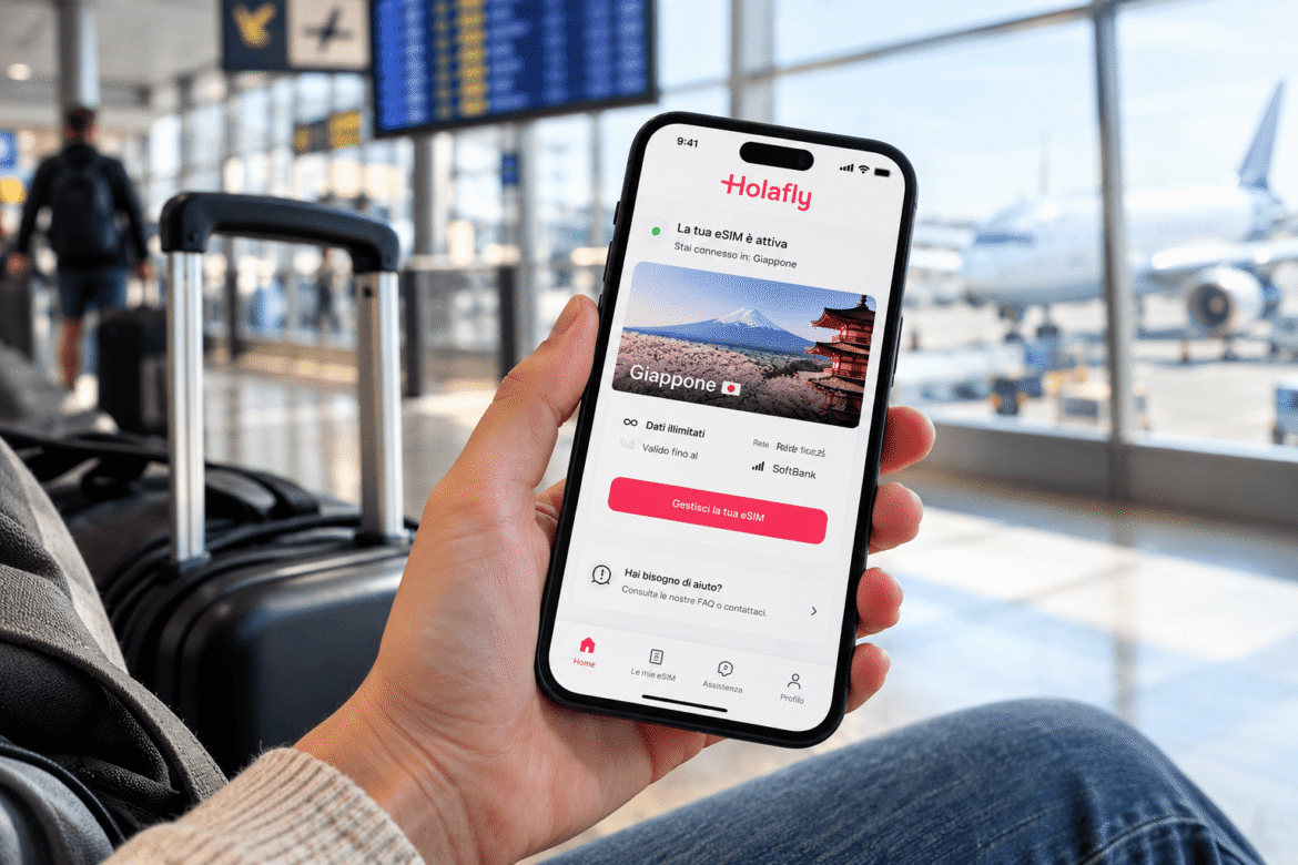 eSIM per viaggiare. Come funziona, quanto costa e perché Holafly può essere la scelta giusta eSIM per viaggiare. Come funziona, quanto costa e perché Holafly può essere la scelta giusta